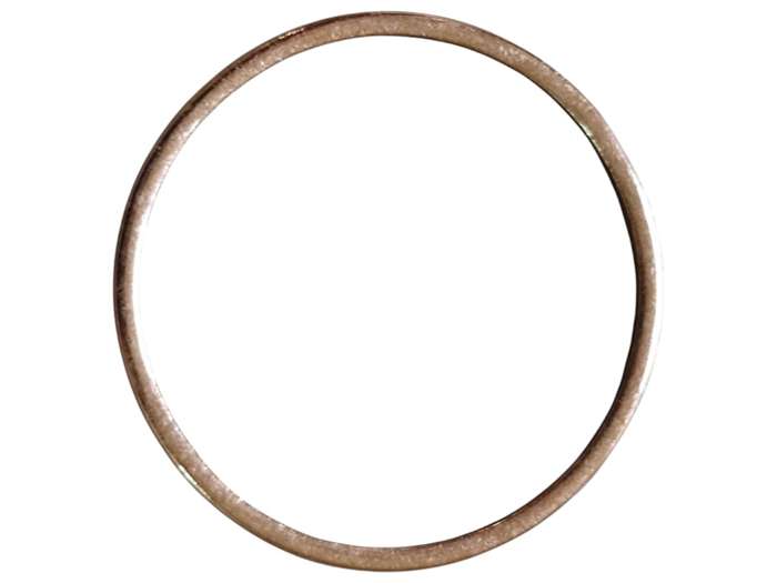 Round shape pendant, Stainless Steel, rose gold 25mm