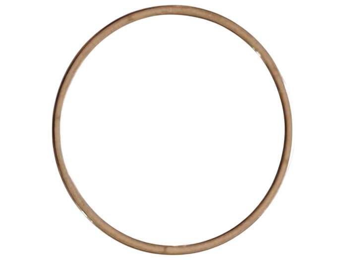 Round shape pendant, Stainless Steel, rose gold 30mm