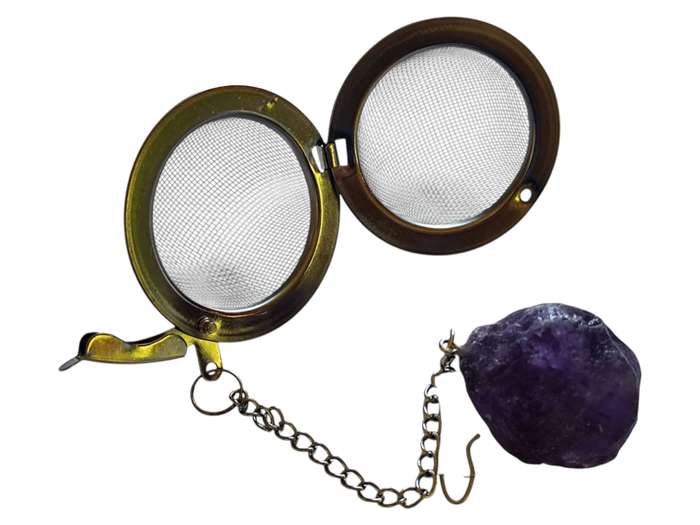 Stainless Steel infuser, Dark amethyst
