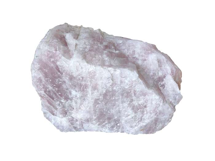 Rough Rose quartz, Malawi, 24 x 20 x 35cm, 31kg