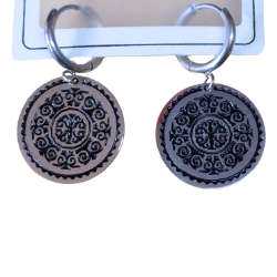 Assorted stainless steel earrings