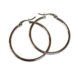Assorted stainless steel earrings