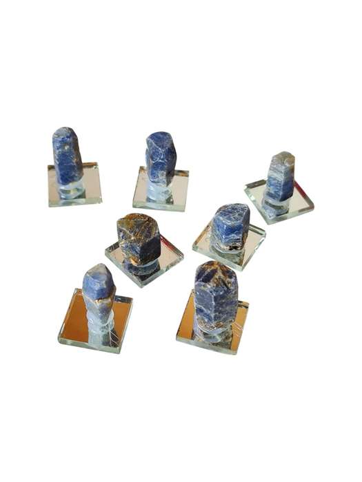 Assorted Sapphire specimen, Chimwadzulu Hill in Malawi, 1.5-2.6cm tall