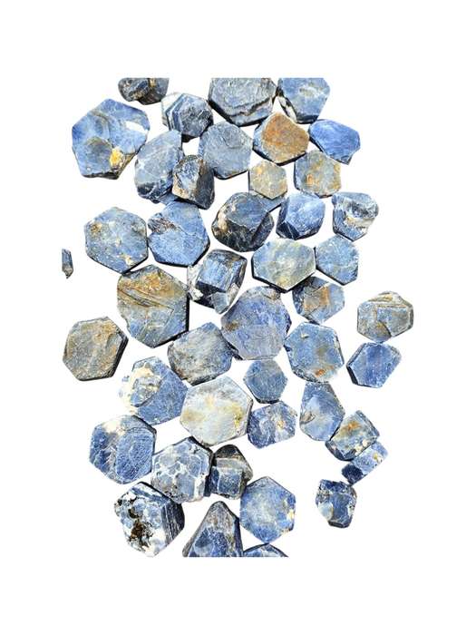 Rough Sapphire, Chimwadzulu Hill in Malawi, 1.5-2.5cm, 17-91grams