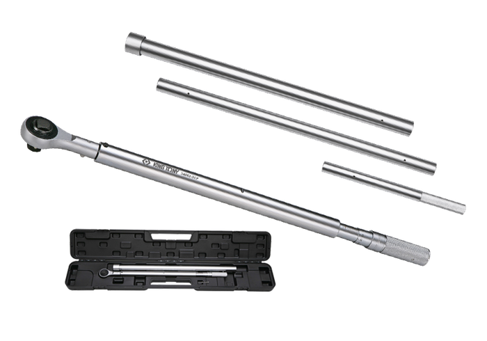 KING TONY 1 HEAVY DUTY ADJUSTABLE TORQUE WRENCH 500 2500NM | 34862 3FF