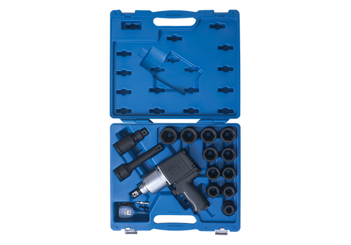 KING TONY   64114AMP   18 PC. 3/4" DR. Impact Socket & Wrench Set
