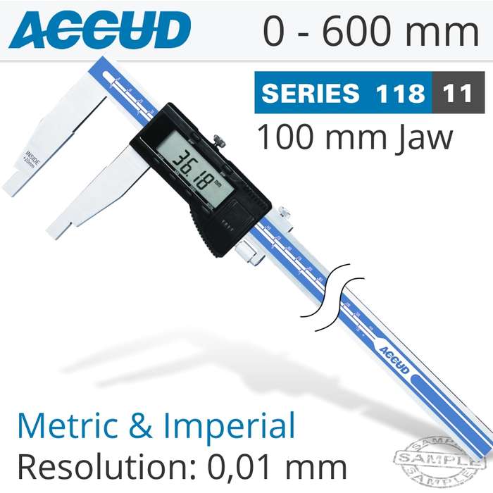 ACCUD DIG. CALIPER 600MM- AC118-024-11