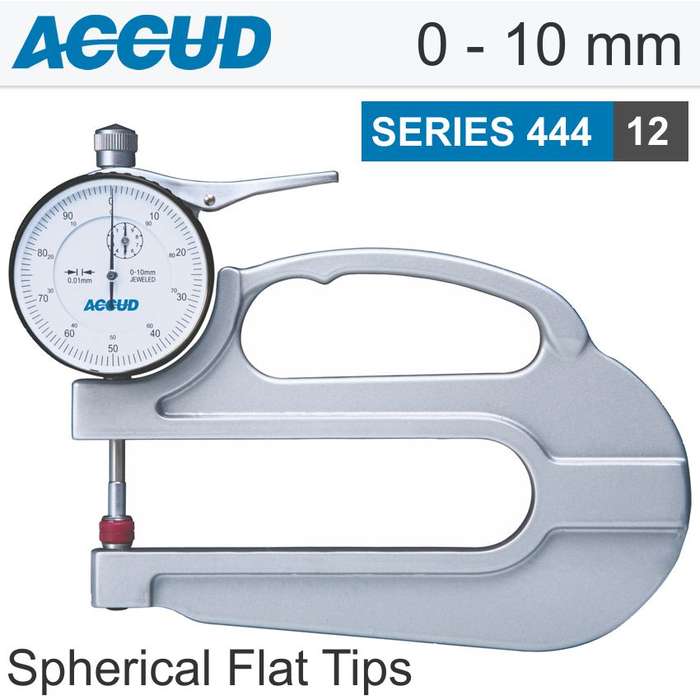 ACCUD THICKNESS GAUGE 10MM- AC444-010-12