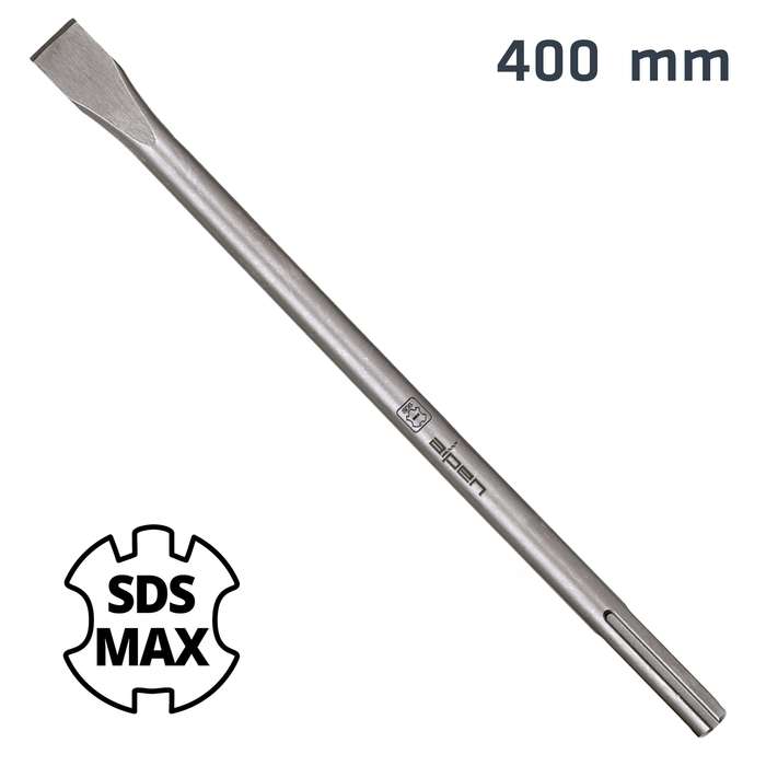 ALPEN - SDS MAX CHISEL FLAT 25X400MMALP97104001