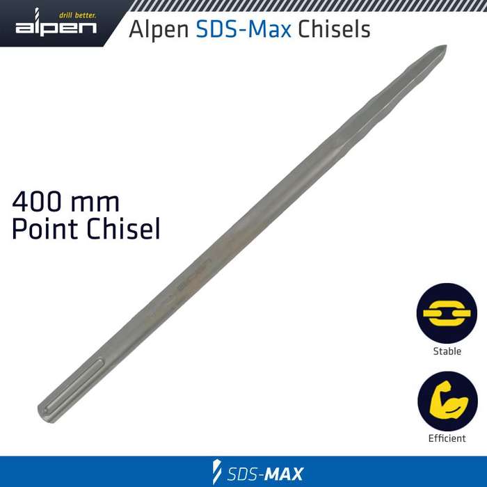 ALPEN - DEMOLISHER MAX POINT CHISEL 400 SDS-MAXALP973002511