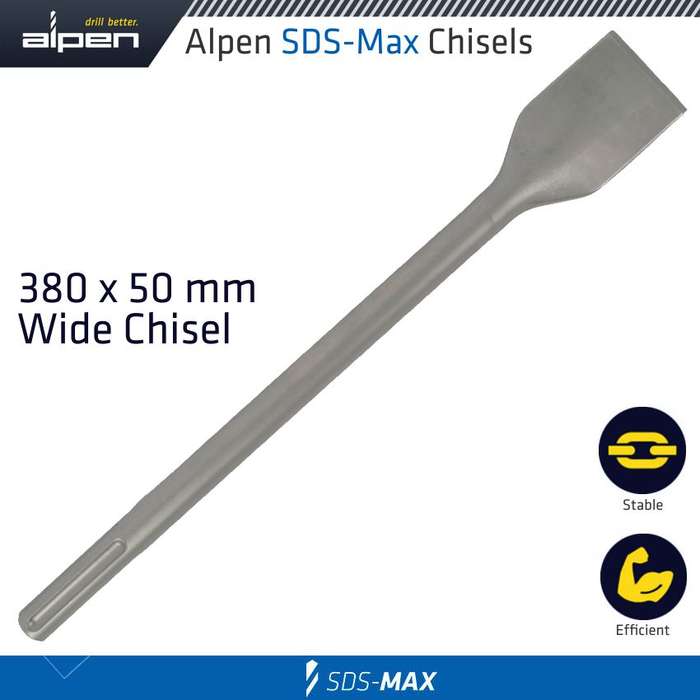 ALPEN - DEMOLISHER MAX WIDE CHISEL 380X50 SDS-MAXALP973002531
