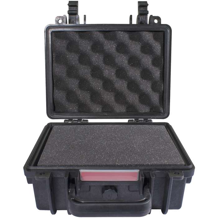 TORK CRAFT - HARD CASE 250X220X120MM OD WITH FOAM BLACK WATER &  DUST PROOF (221609)PLC1020