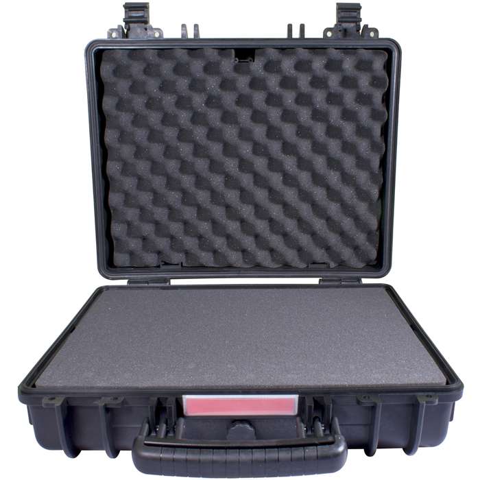 TORK CRAFT - HARD CASE 410X340X220MM OD WITH FOAM BLACK WATER &  DUST PROOF (443412)PLC1070