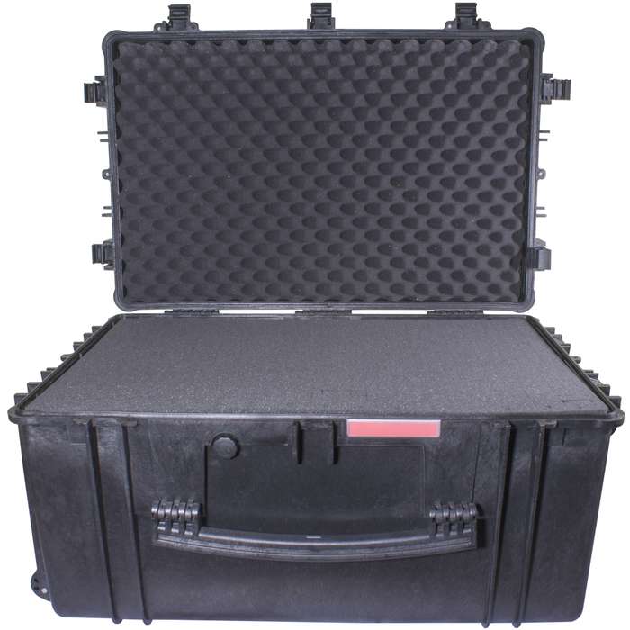TORK CRAFT - HARD CASE 670X515X375MM OD WITH FOAM BLACK WATER &  DUST PROOF(584433)PLC1130