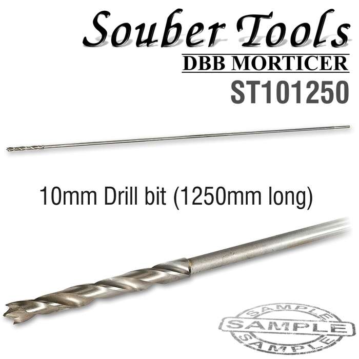 SOUBER TOOLS - LONG WOOD DRILL 10 X 1250MMST101250