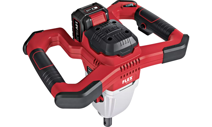 FLEX - Mixer Set, brushless, c/w paddle, 2 x 5.0Ah battery, i-charger - MXE18.EC5.0SET