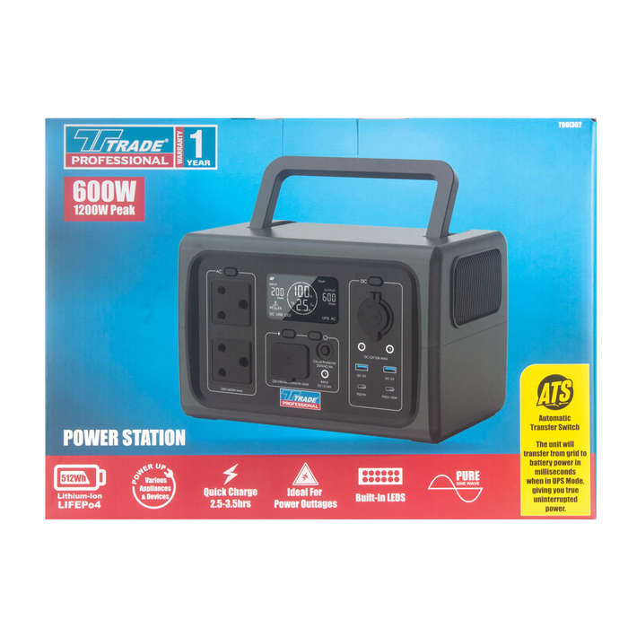 TRADE PROFESSIONAL   TP POWER STATION 600W- 220V     TOOI302