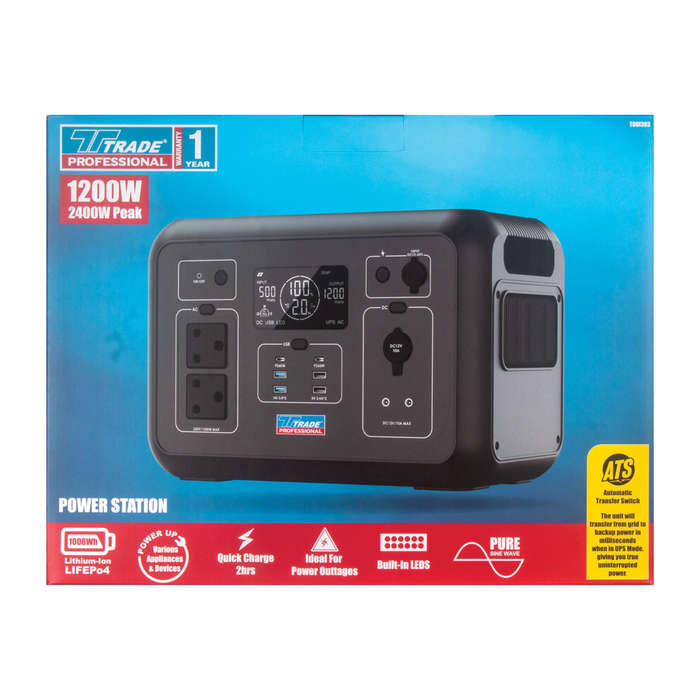 TRADE PROFESSIONAL    TP POWER STATION 1200W -220V     TOOI303