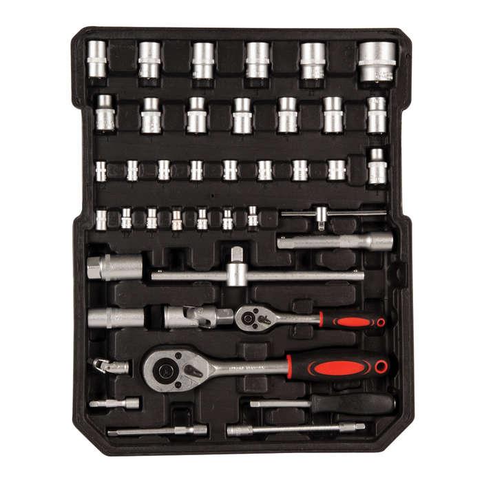 Tradequip    TOOLKIT 543PC IN ALUM CASE W/WHEELS     TOOT2635