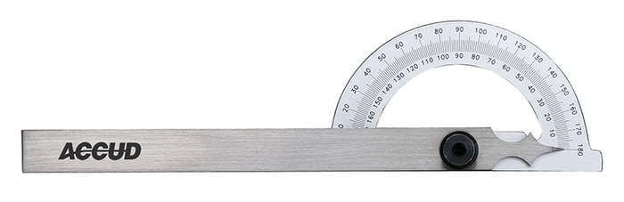 ACCUD - PROTRACTOR 300X500MM 0-180AC812-012-01