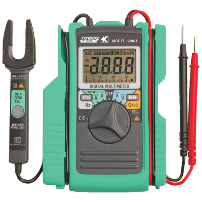 MAJOR-TECH - Digital Multimeter c/w 100A Clamp MeterK2001