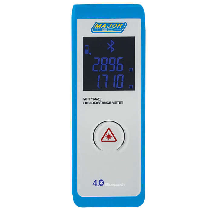 MAJOR-TECH - Bluetooth 20m Laser Distance MeterMT145