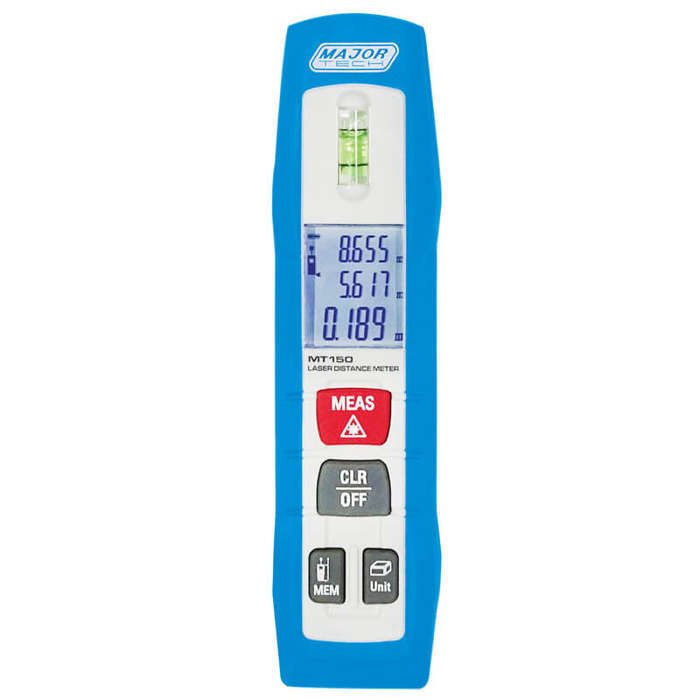 MAJOR-TECH - Bluetooth 50m Laser Distance MeterMT150