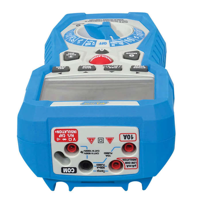 MAJOR-TECH - Bluetooth Insulation Tester & TRMS Multimeter, CAT IV 600VMT565