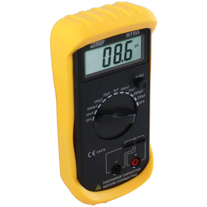 MAJOR-TECH - Digital Capacitance Meter, 200pF to 20mFMT955