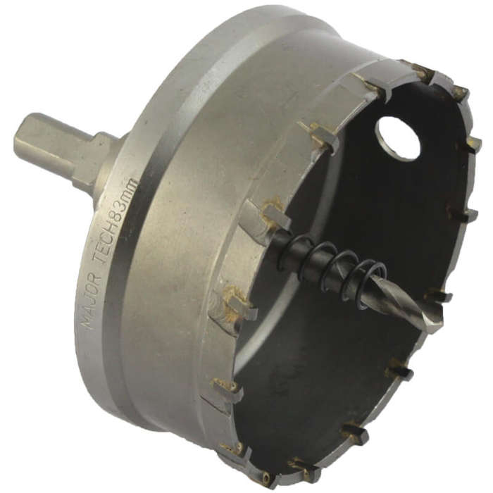 MAJOR-TECH - 83mm Tungsten Carbide HolesawMTCT83