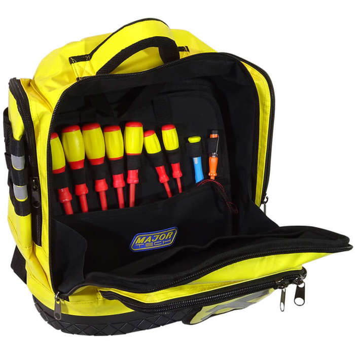 MAJOR-TECH - 23 Piece Electricians Tool BackpackTBP7-9