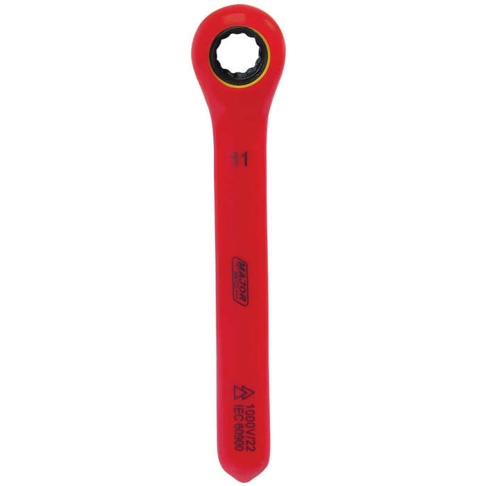 MAJOR-TECH - 11mm Ring Gear Wrench, 1000V EN 609001000VVRRS11