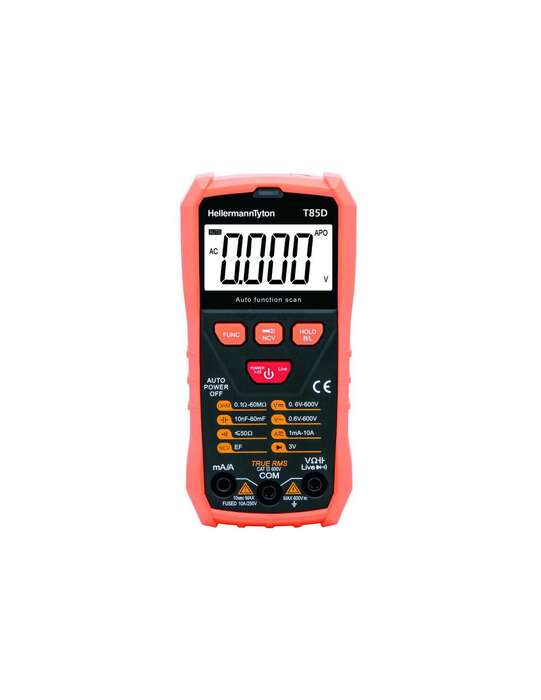 HellermannTyton Multimeter Intelligent 600V Autorange 5999 CountT85D