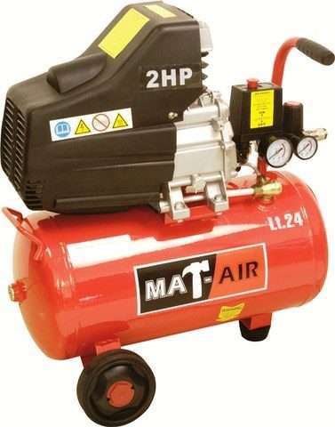 MATAIR - COMPRESSOR 1.5KW/2HP 24L 220V LE AIR2000LE