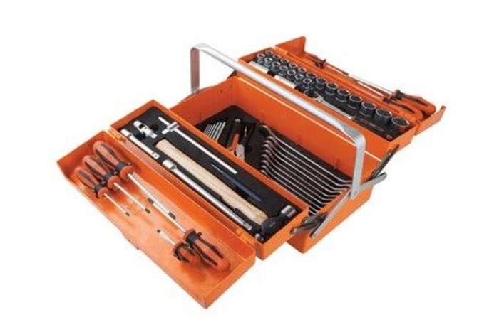 GROZ TOOLKIT 65PC IN ALUM 5TIER TOOLBOX   GRO7999