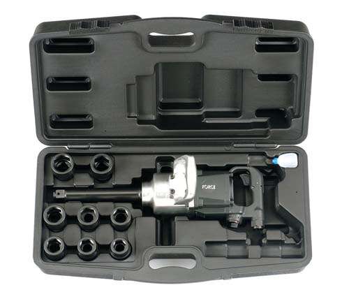 FORCE 1 DR 10PC IMPACT WRENCH WITH SOCKET SET 27-41MM  FO8091