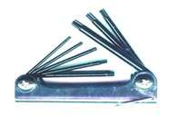 EIGHT TORX KEY 8PC SET W/SECURITY HOLE T8-T40  EBTXH-S8