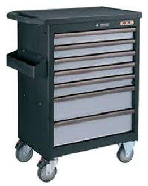 FORCE 10517-305 R&B 7-DRAWER TROLLEY WITH 305 TOOLS (TRAY)  FOT10517-305