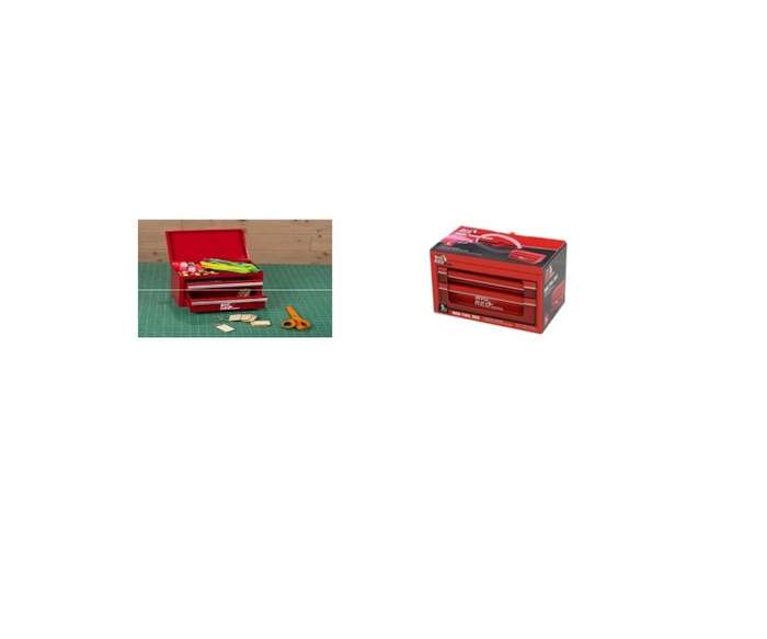 BIG RED - Mini tool box ( DESKTOP) RED - PBT100701
