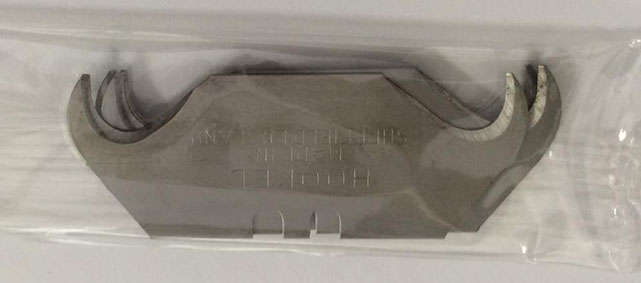 JEWEL BLADE TRIMMING KNIFE HOOK BLADE (H/D) 100PCS 222/0.63MM  ST222