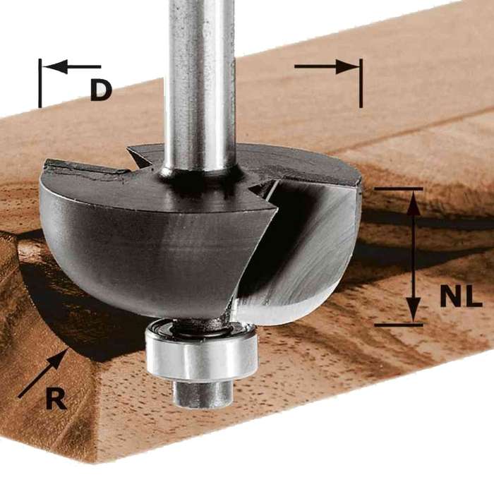 FESTOOL - PROFILE CUTTER HW D25,5-R 6,35        FES491018