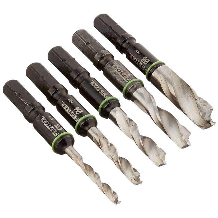 FESTOOL - SET OF DRILL BKS D 3-8 CE-W-K        FES495130