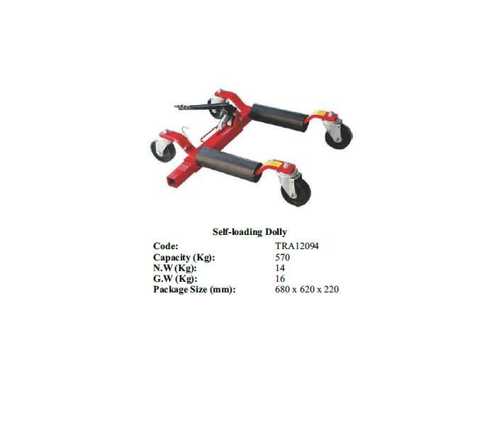 Torin BIG RED Jacks - Self-loading Dolly - TRA12094