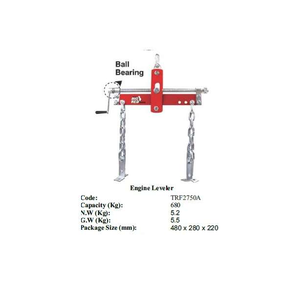 Torin BIG RED Jacks - Engine Leveler 680kg - TRF2750A
