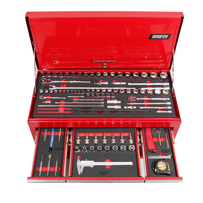 Avex Professional Tools - 182 Piece Metric 6 Drawer Top Chest Toolkit - AT-07-006
