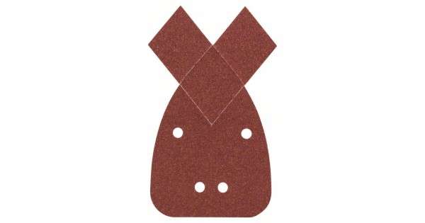 BOSCH PROFESSIONAL - For multi-sanders, 95 x 135 mm, 80-180, (30 PACK) - 2609256A72