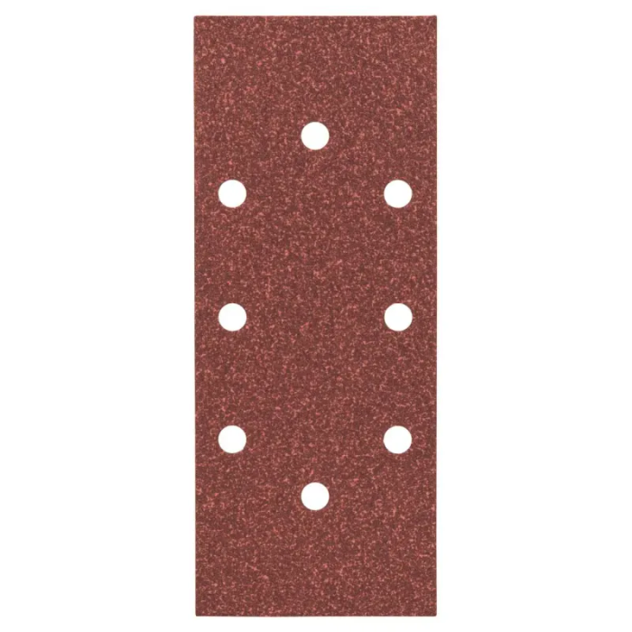 BOSCH PROFESSIONAL - For orbital sanders, 93 x 230 mm, 180, 8 holes, 10 pc, clip on (5x10 pack = ...