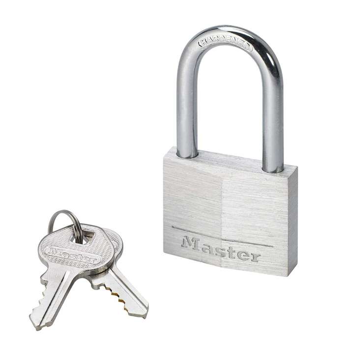 MASTERLOCK - ALUMINIUM LOCK 50MM L/SHA K/A 64MM-MA620075