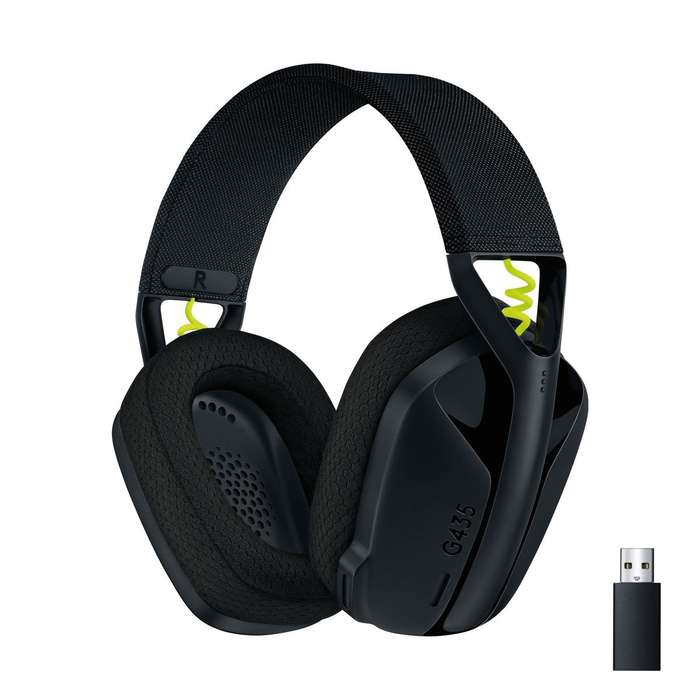 Logitech G435 Wireless Gaming Headset Black
