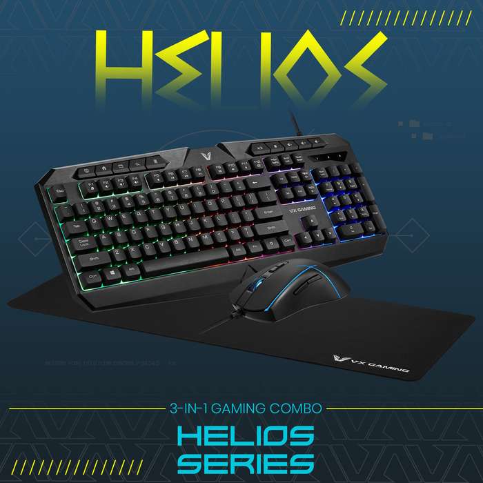 Volkano VX Gaming Helios Series 3in1 Combo